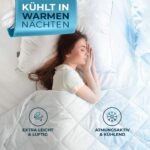 Glückstoff Sommerdecke 135x200 cm – Kühlende Bettdecke mit Öko-Tex Zertifikat – Bild 4