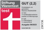 Bosch WQG235D00 Wärmepumpentrockner 8 kg – Stiftung Warentest GUT (2,2) – Bild 4