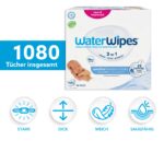 WaterWipes Sensitive+ Babytücher 1080er Pack – Reine Wassertücher für Neugeborene & sensible Haut – Bild 2