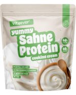 Vit4ever Yummy Sahne Protein 1000g – Proteinreiches Kochpulver ohne Zuckerzusatz