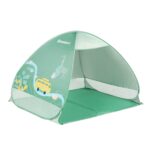 Badabulle Strandmuschel Safari LSF 50+ – Pop-Up Strandzelt mit UV-Schutz für Babys & Kinder