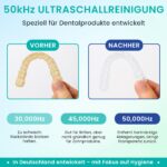 mfa Ultraschallreiniger für Zahnprothesen & Zahnspangen – Hygienische Reinigung für Dentalgeräte – Bild 2