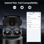 Csasan Bluetooth 5.3 Sport-Earbuds mit Ohrbügel – 48h Akku, IPX7 wasserdicht, 4 ENC Mikrofone – Bild 7