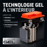 GP-PRO Gel-Batterie 12V 9Ah GB9-B – Wartungsfreie Motorradbatterie mit 120A Startstrom – Bild 4