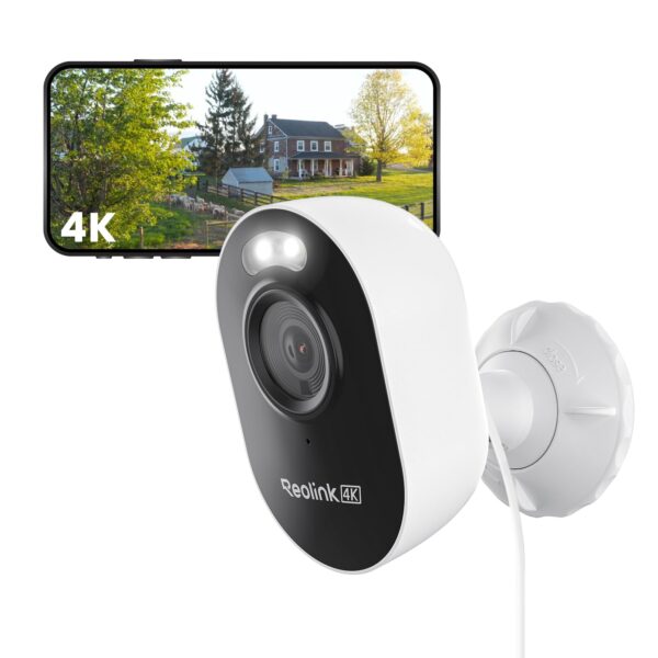 Reolink Lumus Pro 4K Wi-Fi 6 Überwachungskamera Aussen – Farb-Nachtsicht & KI-Erkennung