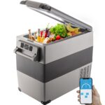 VEVOR 55L Tragbare Auto-Kühlbox mit Kompressor – Elektrischer Gefrierschrank für Camping & Reisen