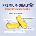 MAV NUTRITION Omega-3 Fischöl 3600 mg – 1300 mg EPA & 860 mg DHA pro Kapsel – Bild 3