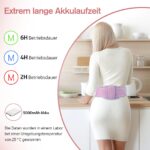 Comfytemp Wärmegürtel 16x150cm mit 5000mAh Akku – Kabellos für Bauch & Rücken – Bild 4
