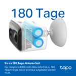 Tapo C400 Akkukamera Aussen – 1080p HD mit Farb-Nachtsicht & Personenerkennung – Bild 4