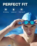 ZIONOR G1 Polarisierte Schwimmbrille – UV-Schutz & beschlagfrei für Erwachsene – Bild 3
