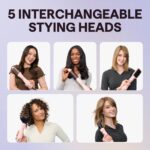 Wavytalk Air Sculpt 5-in-1 Warmluftbürste – Föhnen & Stylen in einem Schritt mit Keramik – Bild 3