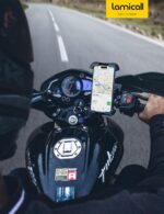 Lamicall Motorrad Handyhalterung mit Doppelter Vibrationsdämpfung – 360° Universal Lenkerhalterung für iPhone & Samsung – Bild 7