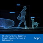 Tapo C246D WLAN Überwachungskamera Aussen – Dual-Objektiv 2K mit Smart Tracking & KI-Erkennung – Bild 11