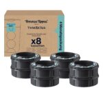 Tommee Tippee Twist & Click Nachfüllkassetten 8er-Pack – Geruchsschutz für Windeleimer
