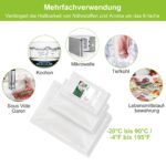 Bonsenkitchen Vakuumierbeutel 150er Set – 3 Grössen für optimale Frischhaltung – Bild 3