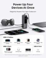 Anker 165W Laptop Powerbank 25000 mAh – Ultraschnelles Laden mit 4 Ports & ausziehbarem Kabel – Bild 5