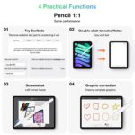 BONZATA iPencil 2. Generation – Stylus Pen mit magnetischer Aufladung für iPad – Bild 6