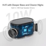 ANJANK Digitaler Radiowecker mit Bluetooth 5.0 – 4-in-1 Radio, Uhr, Nachtlicht für Schlafzimmer – Bild 4