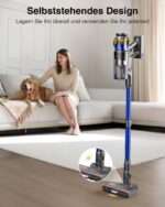Bulelink Akku-Staubsauger 45000Pa 550W – 65Min Laufzeit mit 8-Schicht-Filtration & Anti-Tangle-Bürste – Bild 7