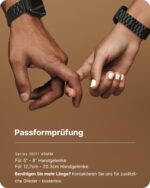 Fullmosa Edelstahl-Armband für Apple Watch 38–49 mm – Premium Metallband mit Gliederketten – Bild 5