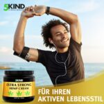 5kind Extra Starke Hanfcreme 500ml – Massagecreme mit Hanfssamenöl & Arnika – Bild 8