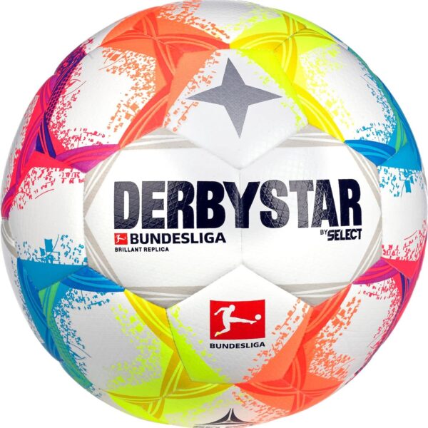 Derbystar Bundesliga Brillant Replica – Offizieller Freizeitfussball mit Dual Bonded