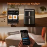 COSORI Turbo Tower Pro Smart Airfryer 10,8L – Intelligente Heissluftfritteuse mit DualBlaze – Bild 3