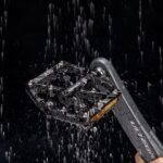 GEWAGE Fahrradpedale 9/16" mit Reflektoren & CNC-Aluminium – Sicherer Grip für MTB & Rennrad – Bild 6