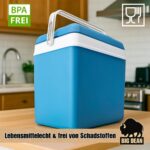 BigDean Kühlbox 24 Liter mit 12 Kühlakkus – Passive Kühlung bis 11 Stunden – Bild 7