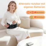 Comfytemp Wärmegürtel 155x20cm mit Vibrationsmassage & Akku – Kabellos für Rücken – Bild 5