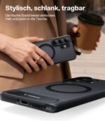 TORRAS Ostand L1 Samsung Galaxy S26 Ultra Hülle – MagSafe mit Ständer & Militärschutz – Bild 8