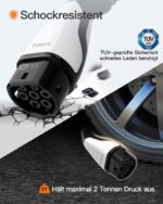 tomons Typ 2 Ladekabel 22kW 5M 32A – Schnelllader für Tesla, VW ID & Co. – Bild 5