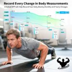 arboleaf Körperanalysewaage CS20L – Intelligente Personenwaage mit BIA-Technologie bis 180 kg – Bild 4
