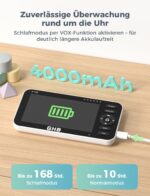 GHB Babyphone 5 Zoll 720P HD mit Infrarot-Nachtsicht & 168h Akkulaufzeit – Sicheres Babyphon – Bild 6