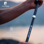 ALPIN LOACKER Wanderstöcke faltbar – Leichte Aluminium Trekkingstöcke mit Korkgriff – Bild 5