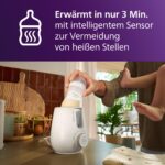 Philips Avent 2-in-1 Flaschenwärmer & Sterilisator – Warmwasserbad mit intelligentem Sensor – Bild 2