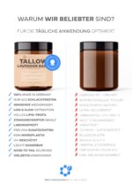 Tallow Rindertalg 120ml – Natürliche Hautpflege mit Bio-Jojobaöl & Vitamin E – Bild 4