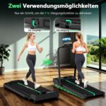 CHAOKE 2026 Klappbares Laufband mit App-Steuerung – 12 km/h, 9% Steigung, 2,75 PS Motor – Bild 7