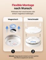 X-Sense Smart-Rauchmelder WLAN SD11-MR31 – Funkvernetzt mit App & Basisstation, 3er Set – Bild 5
