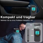 Dusefogo Alkoholtester mit LCD-Display – Professionelles Promillemessgerät mit 20 Mundstücken – Bild 6