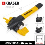 KRASER KR855Y Lenkradkralle – Universal Diebstahlsicherung für PKW & Wohnmobile – Bild 7