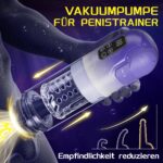 seekheart Elektrischer Masturbator mit 7 Modi – Teleskop, Rotation & Saugen für Männer – Bild 5