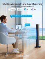 GoveeLife Intelligenter Turmventilator – WLAN & Sprachsteuerung, 75° Oszillation, leise – Bild 2