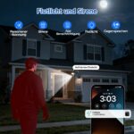 VISION WELL Solar Überwachungskamera 2K PTZ – 360° Aussen WLAN IP Kamera mit Personenerkennung – Bild 4