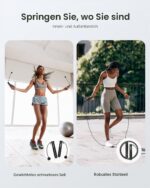 RENPHO Intelligentes Springseil mit App – Verstellbar für Fitness, Boxen & CrossFit – Bild 3