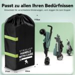 Guiseapue Kinderwagen Transporttasche Flugzeug – Universale Schutzhülle für sicheres Reisen – Bild 3