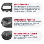 ABUS Macator Rennradhelm – Sportiver Fahrradhelm für Einsteiger & Zopfträger – Bild 4