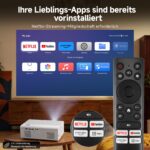 KOGATA 4K Smart Beamer mit WiFi 6 & Autofokus – Heimkino Projektor mit Netflix-App & HDR10+ – Bild 3