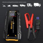HDJFLU 3000A Auto Starthilfe Powerbank – 12V Jumper Starter für Pkw & Diesel – Bild 8