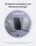 Anker MagGo Powerbank 10000mAh – Ultra-flaches Qi2 Magnetladegerät mit 15W für iPhone – Bild 2